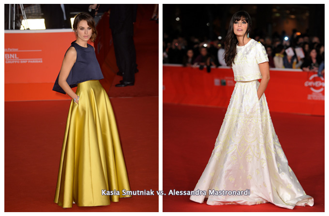 festivalroma - Kasia Smutniak si Alessandra Mastronardi @ Festivalul de la Roma