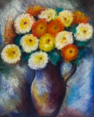Francisc Șirato Crizantemele - AraArt. Expozitie si licitatie