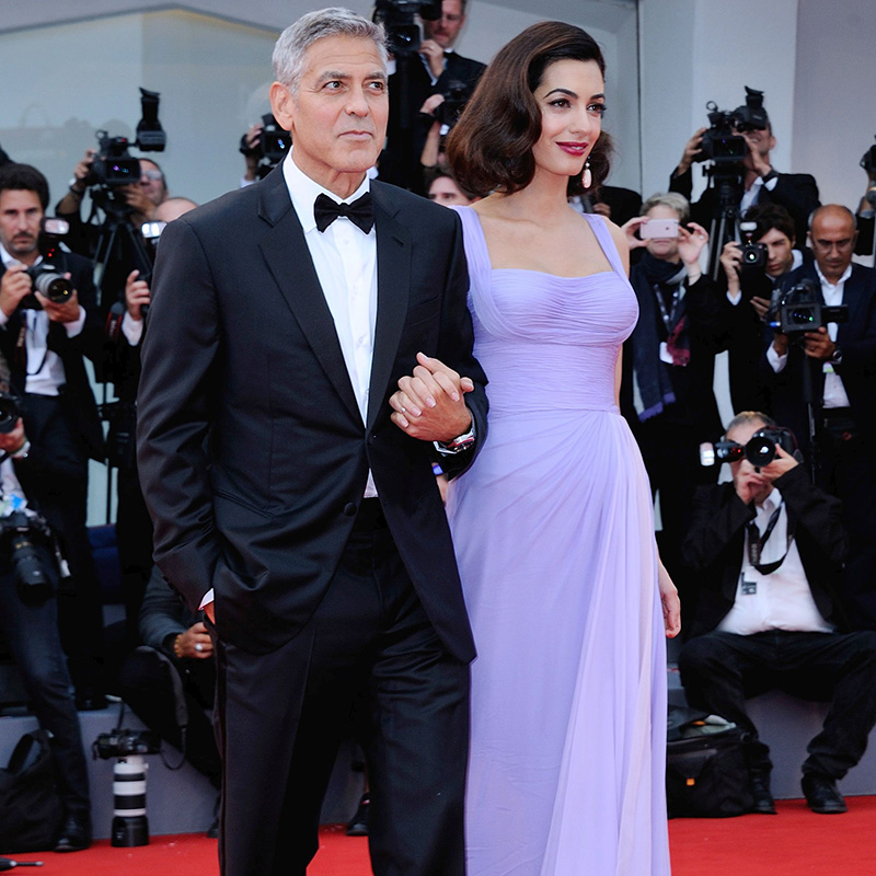 amal george clooney festivalul de la venetia premiera Suburbicon 1 - Amal & George Clooney @ Festivalul de la Venetia