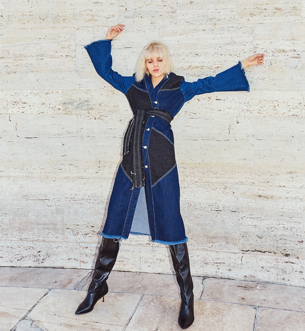 afmf denim reciclat in colectia vestimentara toamna iarna 2018 2019 - Denimul reciclat, in prim-plan in sezonul rece AFMF