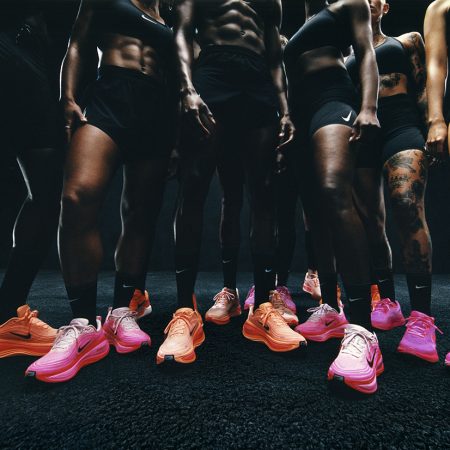 Nike running forward