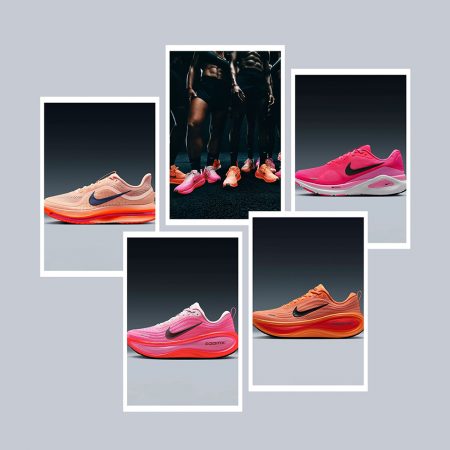 Nike running forward