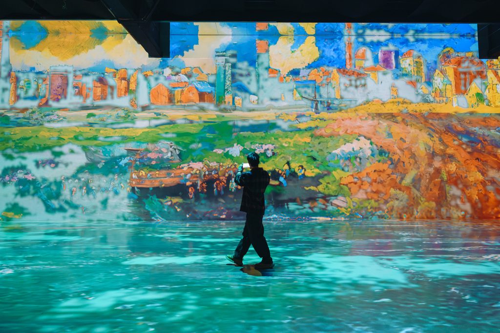 Kandinsky immerisve show MINA 01 - Kandinsky & Monet, doua spectacole imersive de la MINA