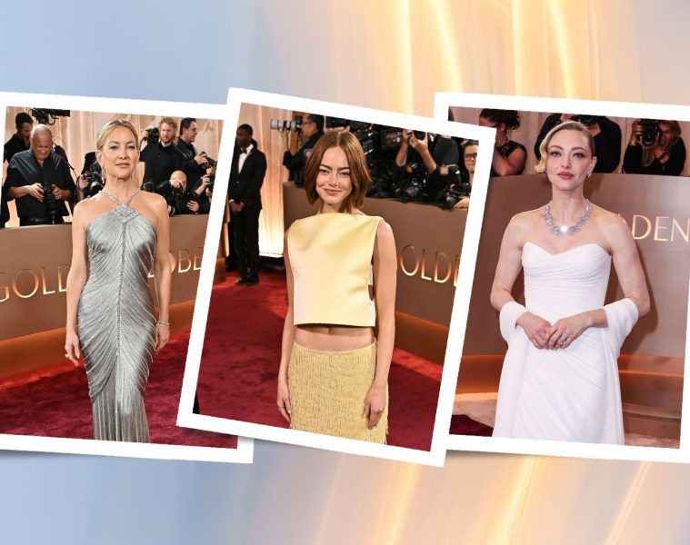 trenduri tinute de seara pentru 2026 inspirate de pe covorul rosu de la Globurile de Aur - 5 tendinte in materie de tinute de seara, vazute la Globurile de Aur 2026.