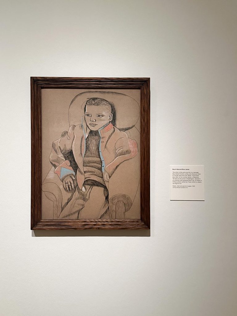 Portret realizat de Lucian Freud