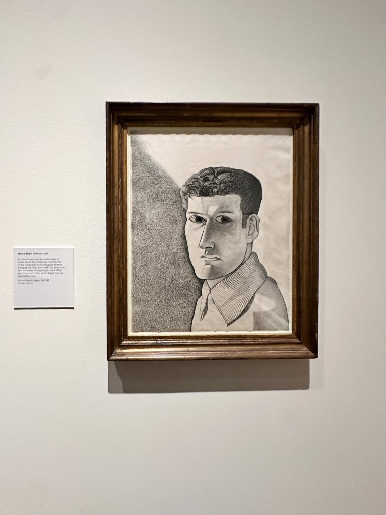 Portret realizat de Lucian Freud