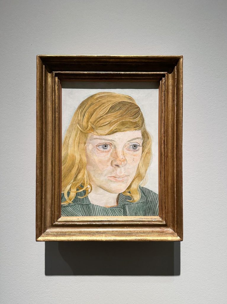 Portret realizat de Lucian Freud
