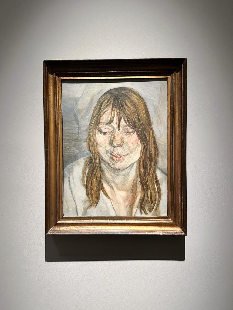 Portret realizat de Lucian Freud