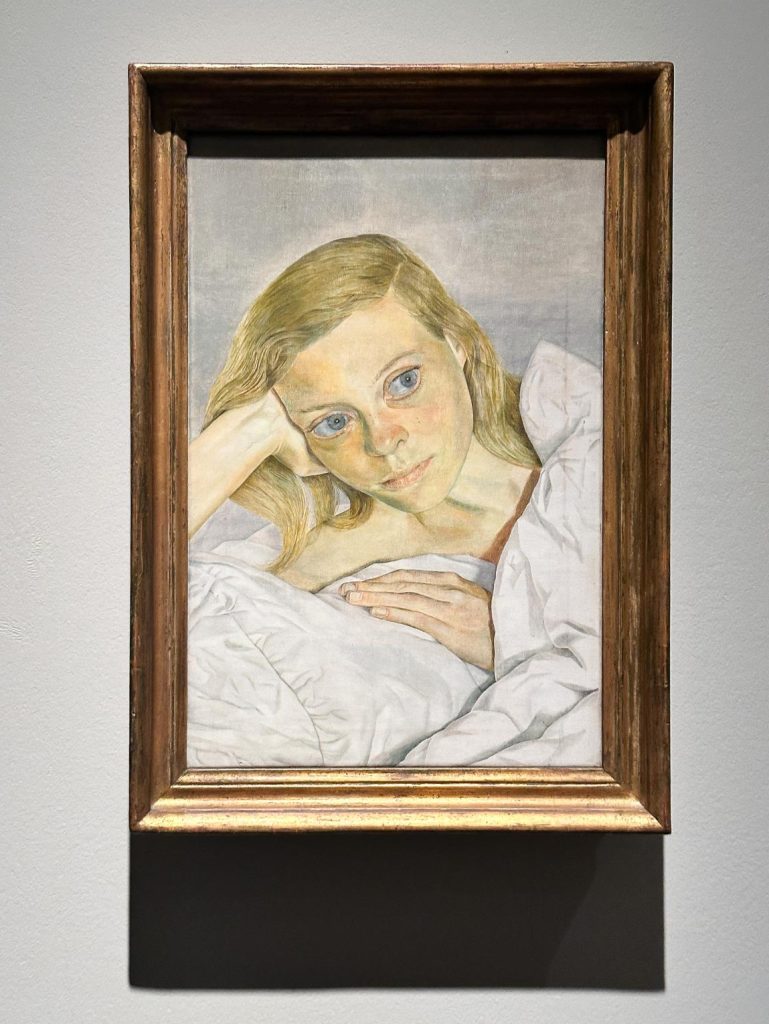 Portret realizat de Lucian Freud