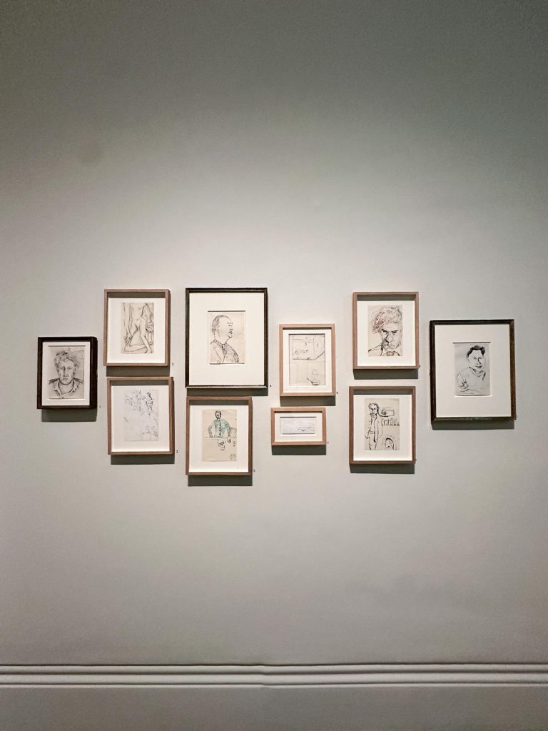 Portrete realizate de Lucian Freud