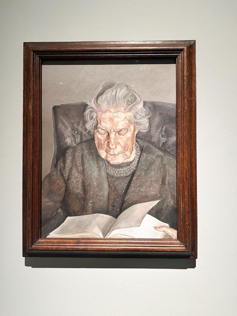 Portret realizat de Lucian Freud