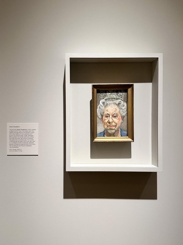 Portret realizat de Lucian Freud