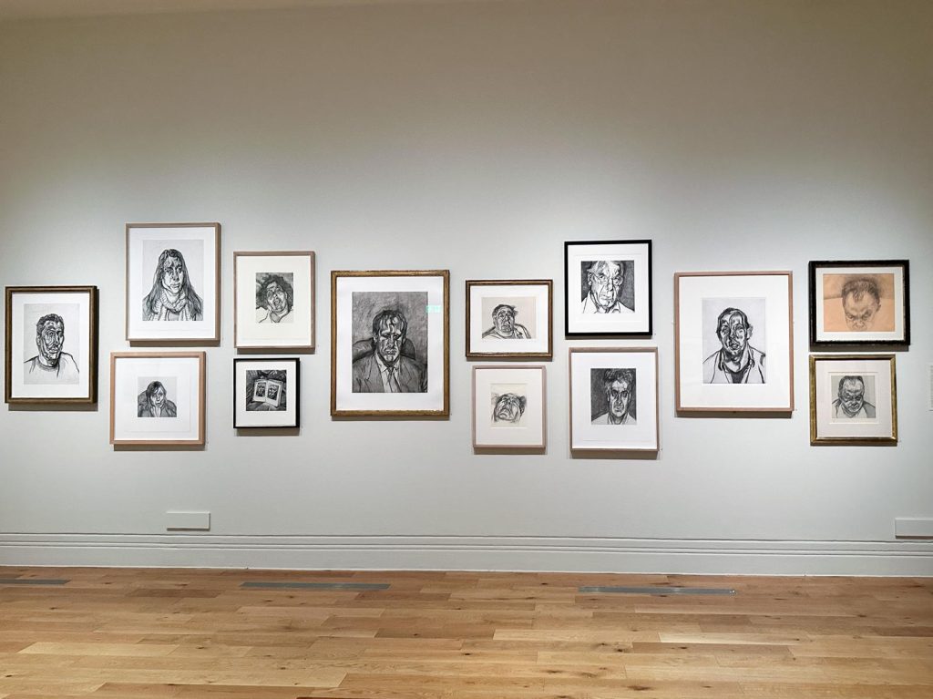 Portrete realizate de Lucian Freud