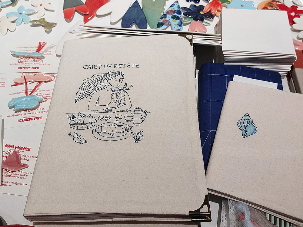Caiet de retete brodat Errredit