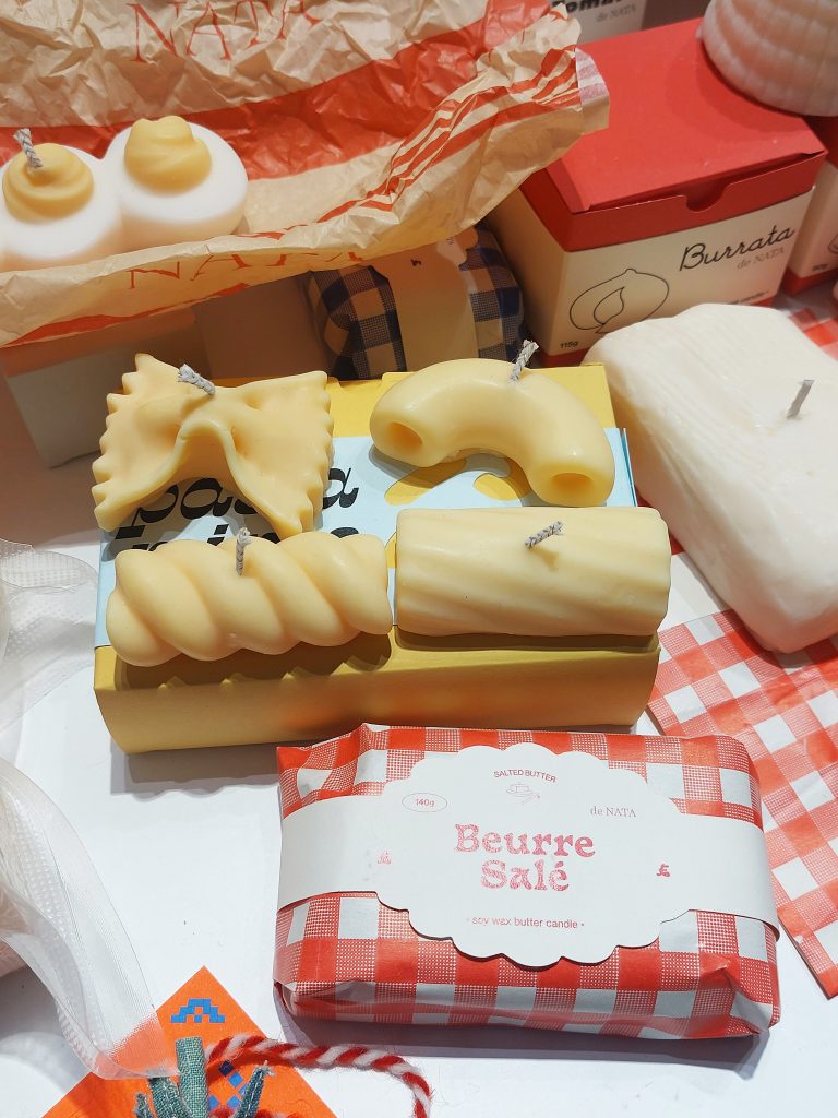 Lumanari inspirate din universul culinar Nata