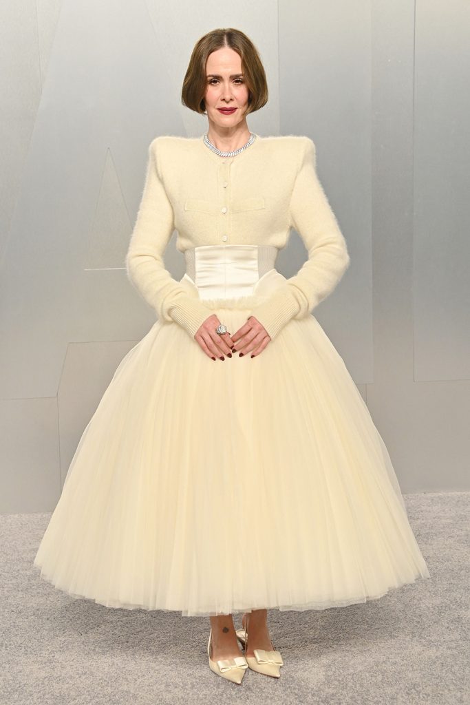 vanity fair oscar party 2026 the playful side of fashion Sarah Paulson - Vanity Fair Oscar Party. The Playful Side of Fashion.