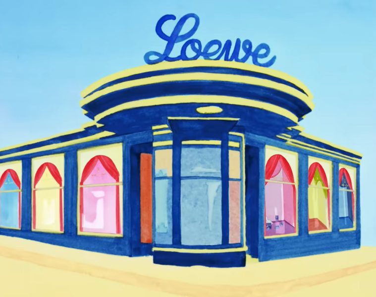 Ilustratie Loewe 180 de ani artista Joanna Blemont - Nostalgia din fiecare ilustratie