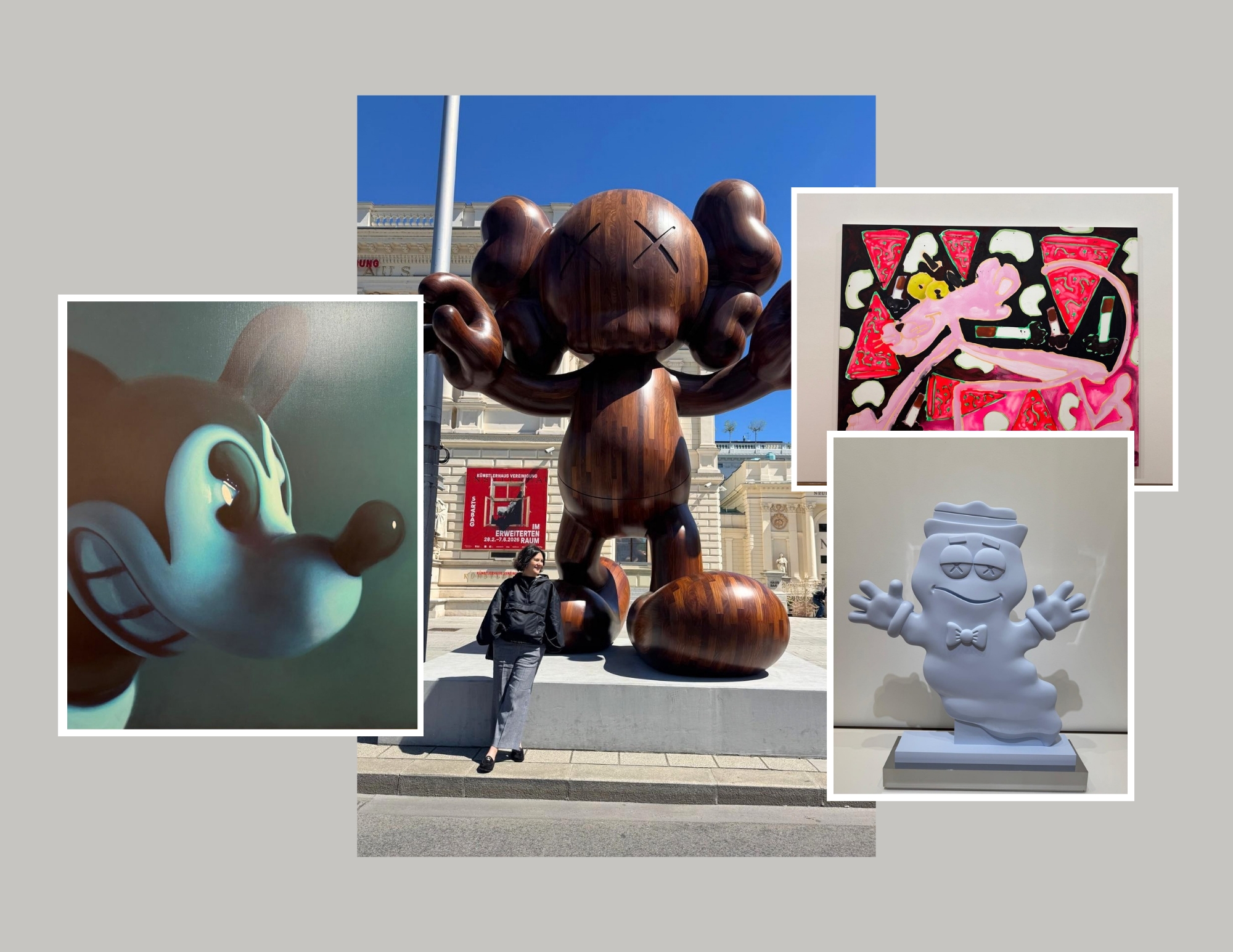 KAWS Art Comix la Albertina Modern - KAWS: Art & Comix la Albertina Modern – cand benzile desenate intra in muzeu