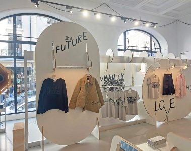 expozitia dan perjovschi si comme des garcons de la entrance store bucharest design festival 20 1 - Dan Perjovschi x Comme des Garcons. A Story About A Collaboration.