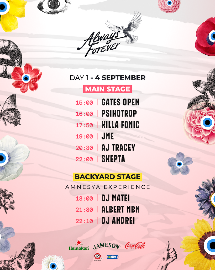 Always Forever Day 1 - Ghidul participantului la Always Forever Festival | 4-5 septembrie 2026