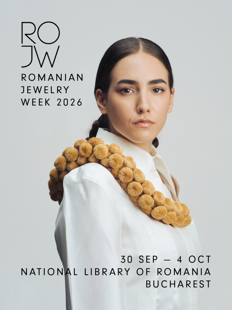 Poster - A saptea editie ROMANIAN JEWELRY WEEK | 30 septembrie – 4 octombrie 2026