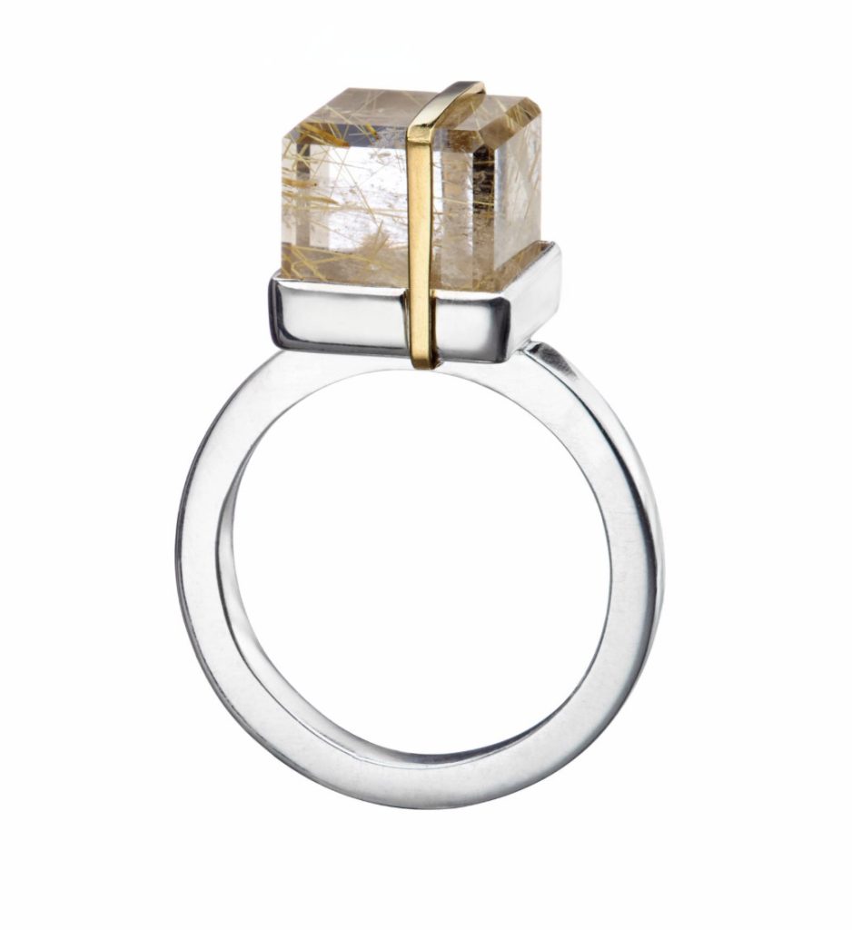 Romanian Jewelry Week 2026 Vanessa Ree Jewelrysunburst cube ring - A saptea editie ROMANIAN JEWELRY WEEK | 30 septembrie – 4 octombrie 2026
