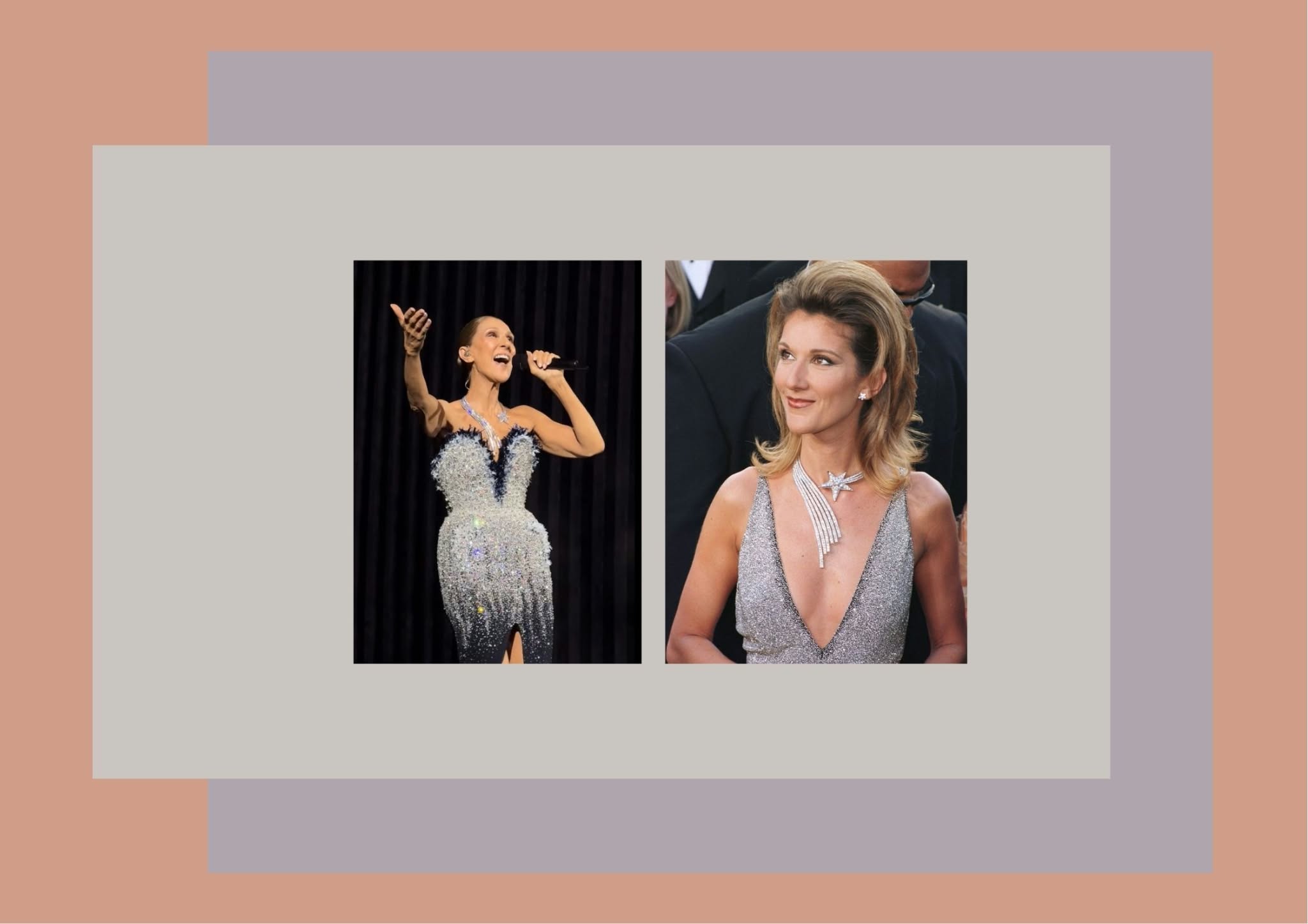 Celine Dion rochie Chanel reinterpretata la 30 de ani distanta - Celine Dion & rochia Chanel care reinterpreteaza un design de acum 30 de ani